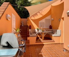 Luxuriöses Strandhaus in bester Lage am goldenen Sandstrand von Costa Calma