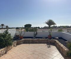 Bungalow mit Meerblick, Pergola und privatem Autostellplatz Costa Calma