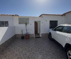 Bungalow mit Meerblick, Pergola und privatem Autostellplatz Costa Calma