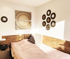 Modernes Einfamilienhaus mit großem Wohnraum und windgeschützer Terrasse Costa Calma