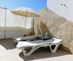 Modernes Apartment mit großer Sonnenterrasse und direktem Strandzugang in Costa Calma