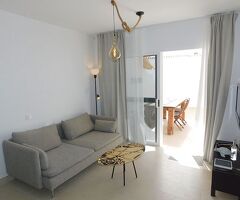 Modernes Apartment mit großer Sonnenterrasse und direktem Strandzugang in Costa Calma