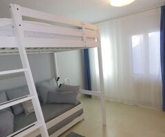 Modernes Apartment mit großer Sonnenterrasse und direktem Strandzugang in Costa Calma